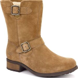 Ugg Australia Chaney Short Boot Bootie Tan Brown Size 5 Ankle Uggs Winter Snow